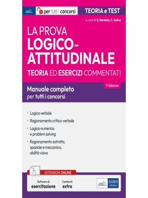 cover image of [EBOOK] La prova LOGICO-ATTITUDINALE